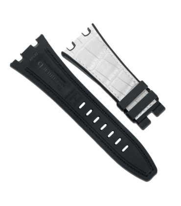 Rubber B strap APC42 Alligator SwimSkin  White
