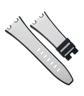 Rubber B strap Sailcloth SwimSkin APC42 White  