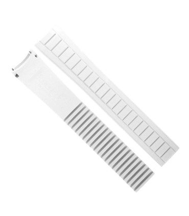 Rubber B strap PK22 - Arctic White