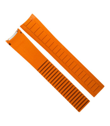 Rubber B strap PK22 - Mandarin Orange