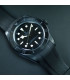 RubberB strap T805 for Tudor Heritage Black Bay Ceramic - Black
