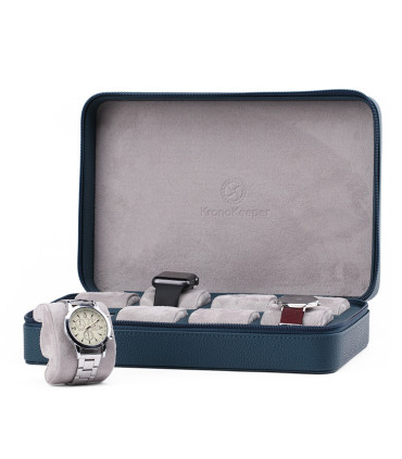 Kronokeeper Tiboulen watch travel case for 8 watches