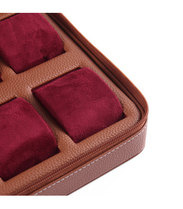 Kronokeeper Tiboulen watch travel case for 8 watches