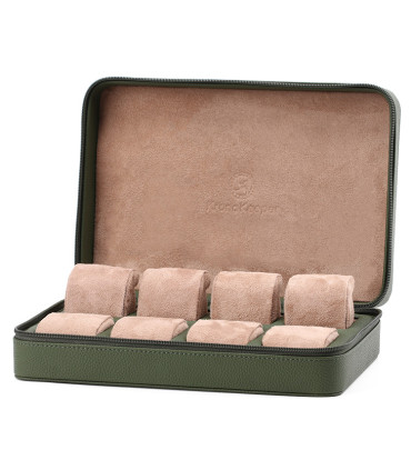 Kronokeeper Tiboulen watch travel case for 8 watches