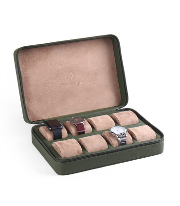 Kronokeeper Tiboulen watch travel case for 8 watches