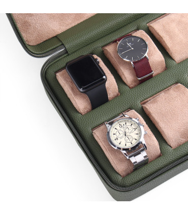 Kronokeeper Tiboulen watch travel case for 8 watches