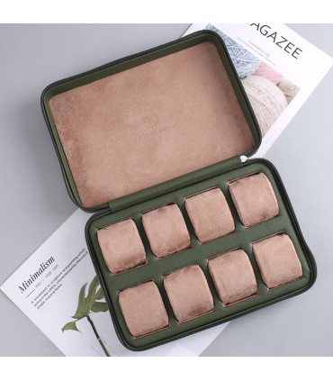 Kronokeeper Tiboulen watch travel case for 8 watches