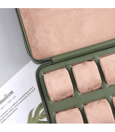 Kronokeeper Tiboulen watch travel case for 8 watches