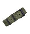 Premium NATO watch strap PVD buckle - Green