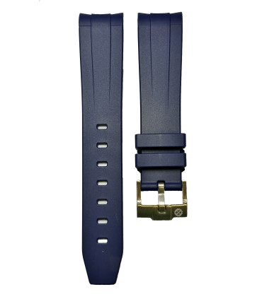Rubber strap for Omega MoonSwatch - Navy