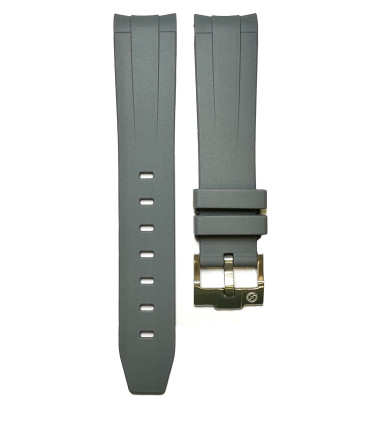 Rubber strap for Omega MoonSwatch - Grey