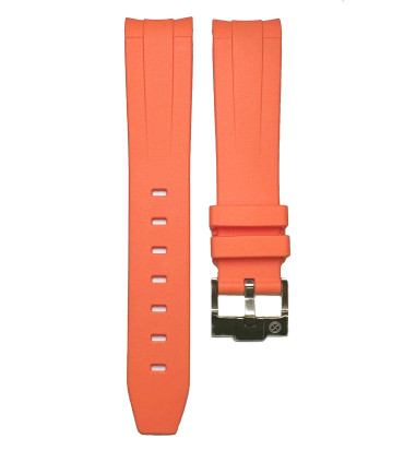 Rubber strap for Omega MoonSwatch - Orange