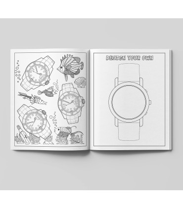 The Watch Collector's Coloring Book