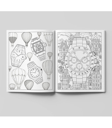 The Watch Collector's Coloring Book