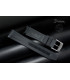 Rubber B strap DM106 Black with buckle