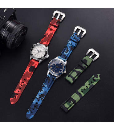 kronokeeper-camouflage-rubber-strap-Grey