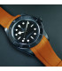 RubberB strap T805 for Tudor Heritage Black Bay Ceramic - Orange