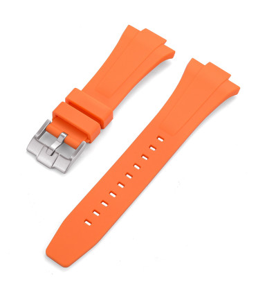 Rubber strap for Tissot PRX - White