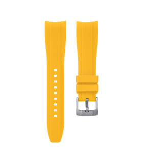 KronoKeeper integrated Rubber strap - yellow