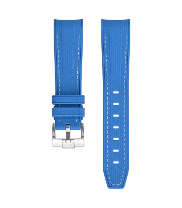 Rubber strap texture for Omega MoonSwatch - Blue