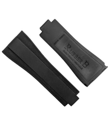 Rubber B Strap M222 Black for Sky-Dweller on OysterFlex