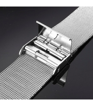 Mesh bracelet with classic buckle