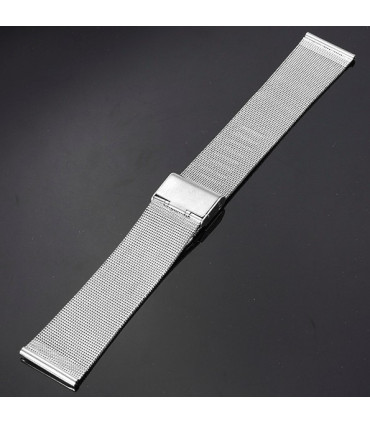 Mesh bracelet with classic buckle