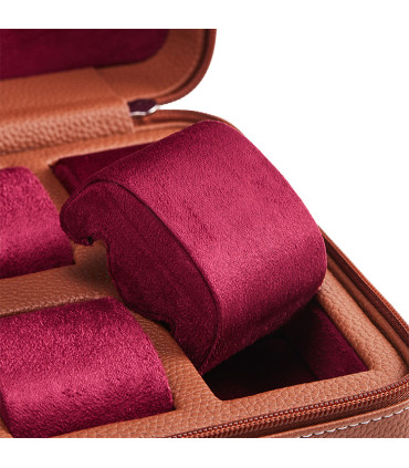 Kronokeeper Tiboulen watch travel case for 4 watches