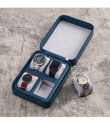 Kronokeeper Tiboulen watch travel case for 4 watches
