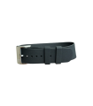 NATO strap KronoKeeper in FKM Rubber - black