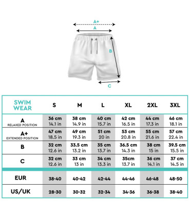 Leopine Summer Waves Swim Shorts