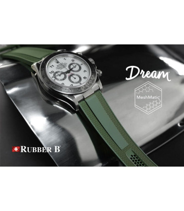 Rubber B Dream Strap - Espresso Brown