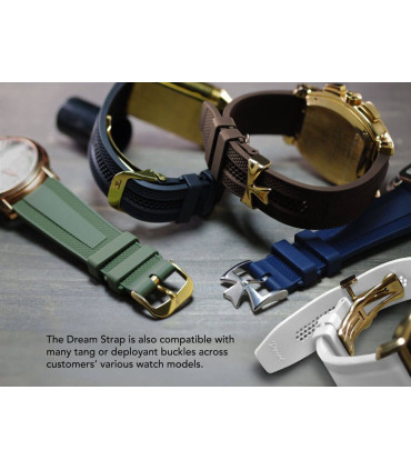 Rubber B Dream Strap - Espresso Brown