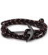 Black PVD anchor bracelet