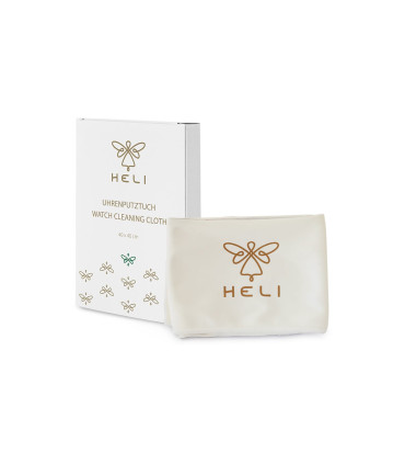 Heli watch cleaning cloth, 40 x 40 cm, washable