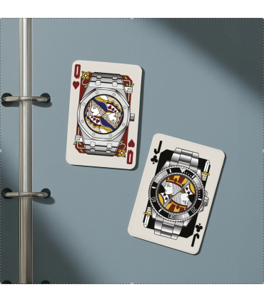 "Steel Watches", the poker card game inspired by watchmaking
