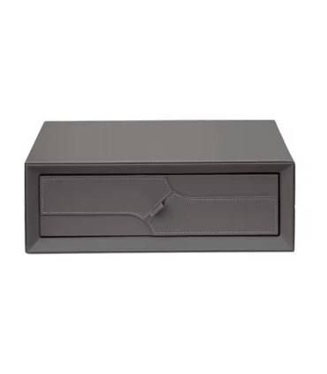 KronoKeeper Compact Watch Safe in vegan leather for 15 watches