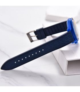 KronoKeeper mosaic Rubber Strap - Orange