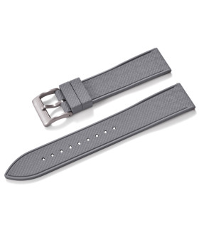 KronoKeeper mosaic Rubber Strap - Grey