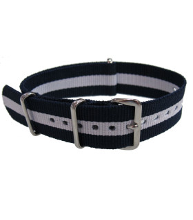 NATO strap Blue/White