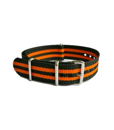 NATO strap Black/orange