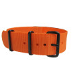 NATO watch strap Orange PVD