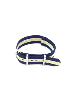 NATO strap Blue/Sand