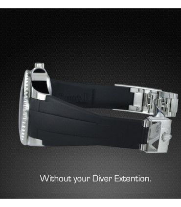 Rubber B Sub Ceramic Glidelock strap