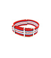 NATO watch strap Blue/Red/White/Blue