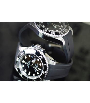 Rubber B Strap for Sea - Dweller 4000 Glidelock Edition