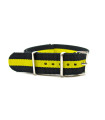 NATO watch strap Black/Yellow