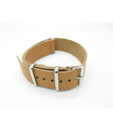 Leather NATO strap LN145