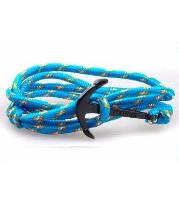 Balck PVD anchor bracelet