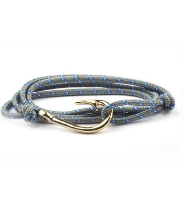 Vikings gold plated hook bracelet